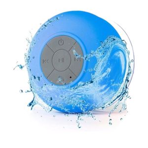 Bocina portátil Gadgets & Fun para ducha azul
