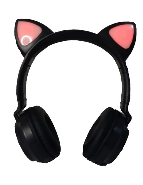 Audífonos Diadema Gadgets & Fun Orejas de Gato Negro