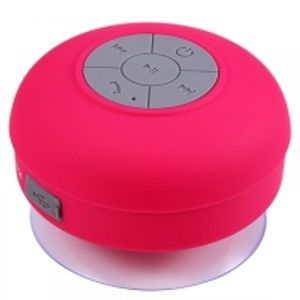 Bocina portátil Gadgets & Fun para ducha rosa