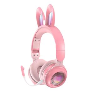 Audífonos gamer Gadgets & Fun conejo rosa