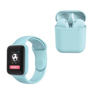 Kit reloj inteligente y audífonos bluetooth Gadgets & Fun azul