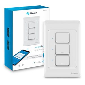 Apagador Steren wi-fi triple