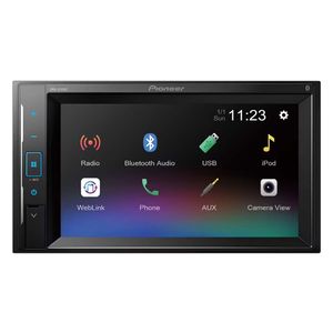 Autoestéreo con pantalla Pioneer negro dmh-a245bt