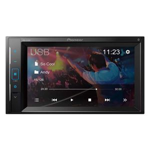 Autoestéreo con pantalla Pioneer negro dmh-a245bt