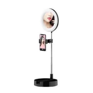 Aro de luz Gadgets & Fun con espejo plegable negro