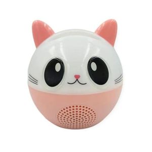 Lámpara con bocina integrada Gadgets & Fun luces rgb gato rosa