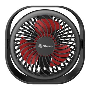 Ventilador personal Steren inalámbrico recargable
