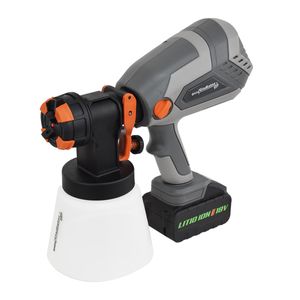 Pistola para pintar Gladiator 1.6psi 670ml + 1 batería 18v hvr 818 c1