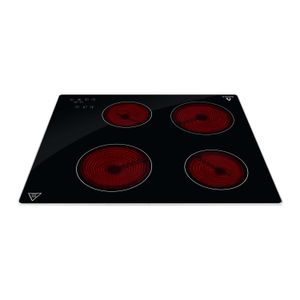 Parrilla Empotrable De Vitroceramica 4 Quemadores SUPRa Protecclón De apagado automático VITRO4