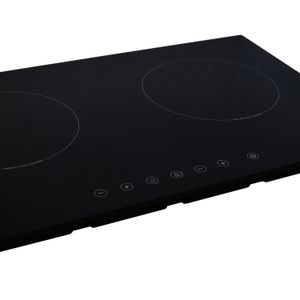 Parrilla De Inducclón 2 Quemadores horizontal SUPRa Con elegante Panel touch due-e
