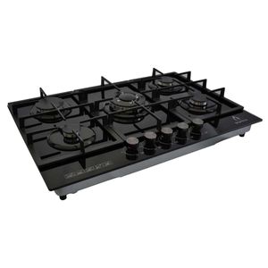 Parilla de gas empotrable Supra negro 5q-pg-76
