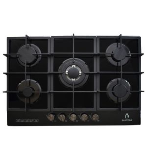combo SUPRa Parrilla 5 Quemadores Y campana extractora combo burano