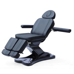 Camilla eléctrica Letmex 2 motores negro 8835b-n