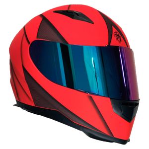 Casco cerrado Kov grande rojo novak blade