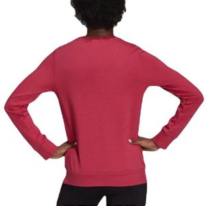 sudadera para dama Adidas essentials logo rosa