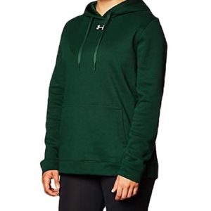 sudadera para dama Under Armour ua hustle fleece verde