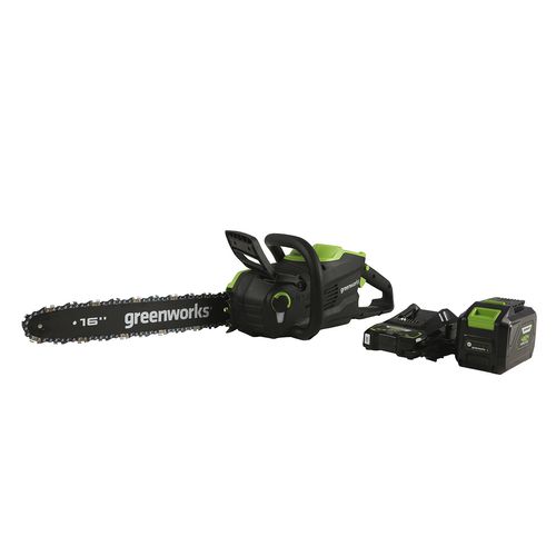 Motosierra GREENWORKS De 48v Incluye Batería Y Cargador 48CS16