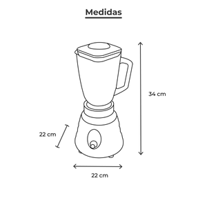 Licuadora Oster cromo m450-20