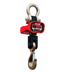 Báscula colgante Torrey recargable display led 10000kg rojo crs10000