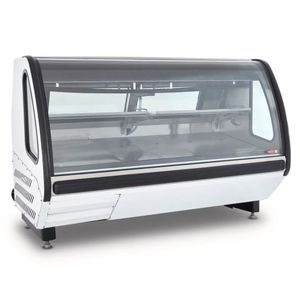 Vitrina exhibidora Torrey autocontenida 27 pies blanco vca200