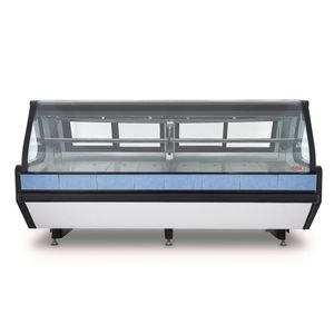 Vitrina carnicera Torrey modular 2.5 metros blanco tec250ai