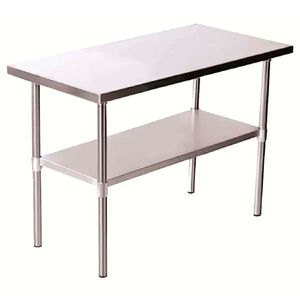 Mesa de trabajo Torrey 24x72 acero inoxidable mai2472