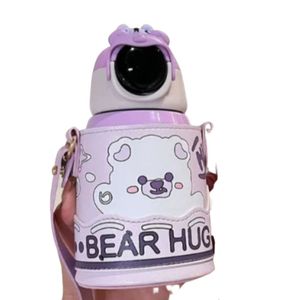 Termo digital de acero inoxidable Gadgets & Fun 500 ml lila