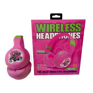 Audífonos de diadema inalámbricos Gadgets & Fun jellie monsters rosa