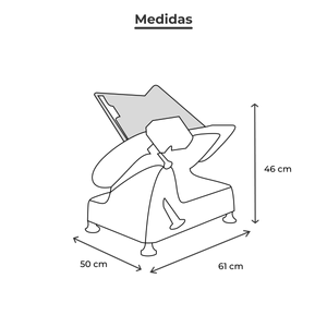 Rebanadora de carnes frías Torrey cuchilla 300mm rb300