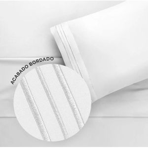 Sábanas de microfibra B.Kind & Beyond blanco individual