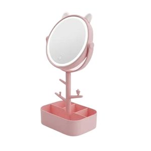 Espejo con luz led Gadgets & Fun con bandeja para joyas