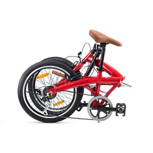 Bicicleta plegable Turbo r20 origami 1.1 rojo