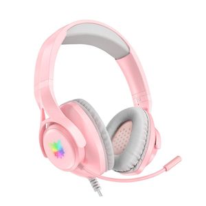 Audífonos gamer alámbricos Gadgets & Fun con luces rgb