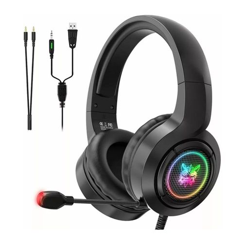 Audífonos Gamer Alámbricos Gadgets & Fun Con Luces RGB