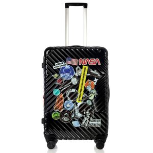Maleta rígida Hardhead negro space shuttle 26"