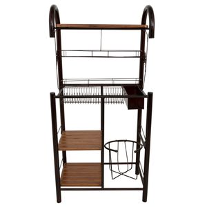 Mueble de cocina La Tapatía alacena café transparente dante