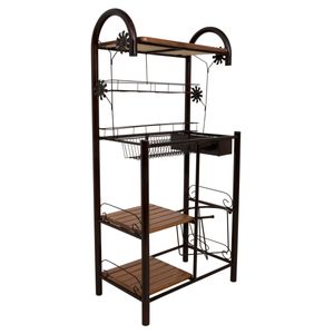 Mueble de cocina La Tapatía alacena café transparente dante