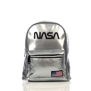 Mini mochila Hardhead nasa silver space