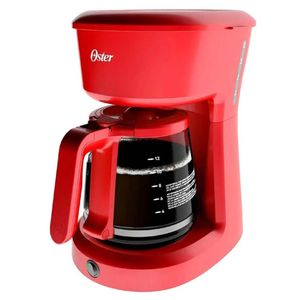Cafetera eléctrica Oster 12 tazas programable rojo bvstdcp12r-013