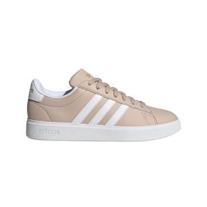 Tenis para caballero Adidas grand court cloudfoam beige hp2538 26.5mx