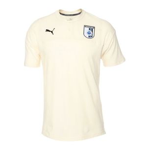 Playera tipo polo para caballero Puma querétaro crema 756002 03 s