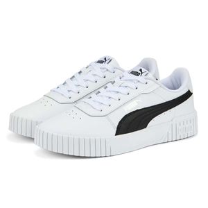 Tenis casual para dama Puma carina 2.0. Blanco 38584907