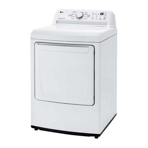 Secadora de gas LG carga frontal 25kg blanco dt25wtgk