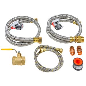 Kit completo IUSA para instalar calentador instantáneo 221315
