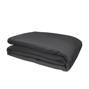 Colcha de microfibra B.Kind & Beyond negro matrimonial
