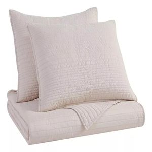 Colcha de microfibra B.Kind & Beyond beige matrimonial