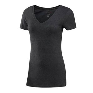 Playera para dama Reebok atletica negro aj8013