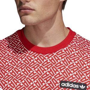 Playera para caballero Adidas originals rojo Bs2225