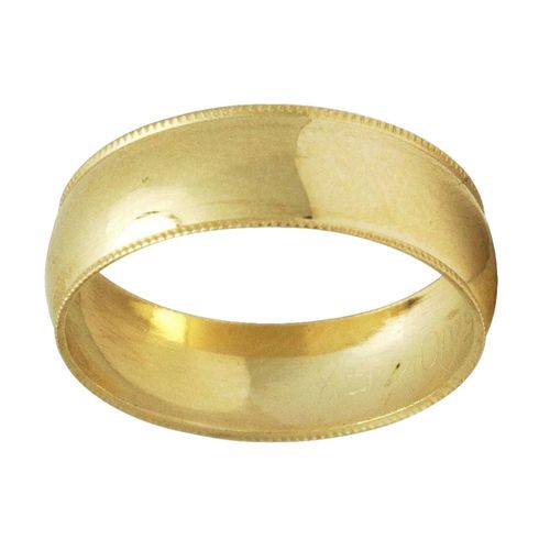 Argolla Matrimonio Joyeria M De Leon Oro 10 K