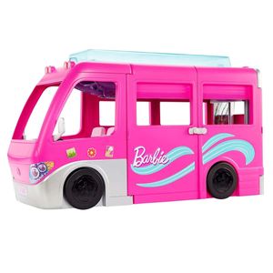 Vehículo Barbie camper de los sueños hcd46